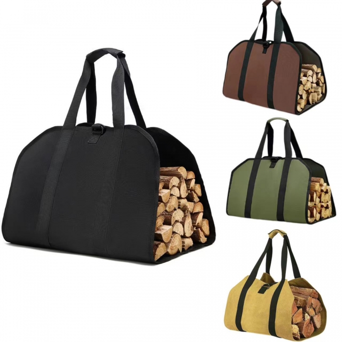 Firewood Carrier Tote Bag