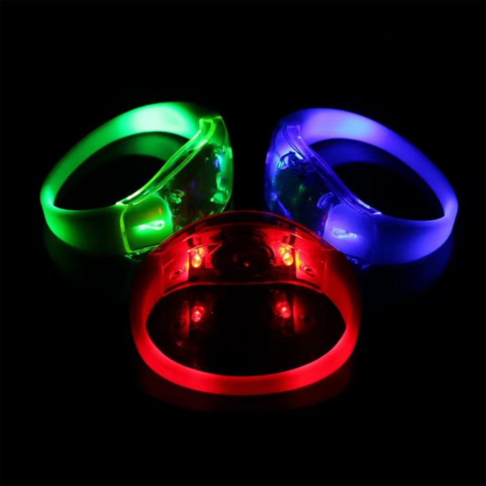 Sound-Responsive LED Wristband