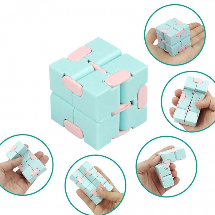 Plastic Infinite Cube Toy