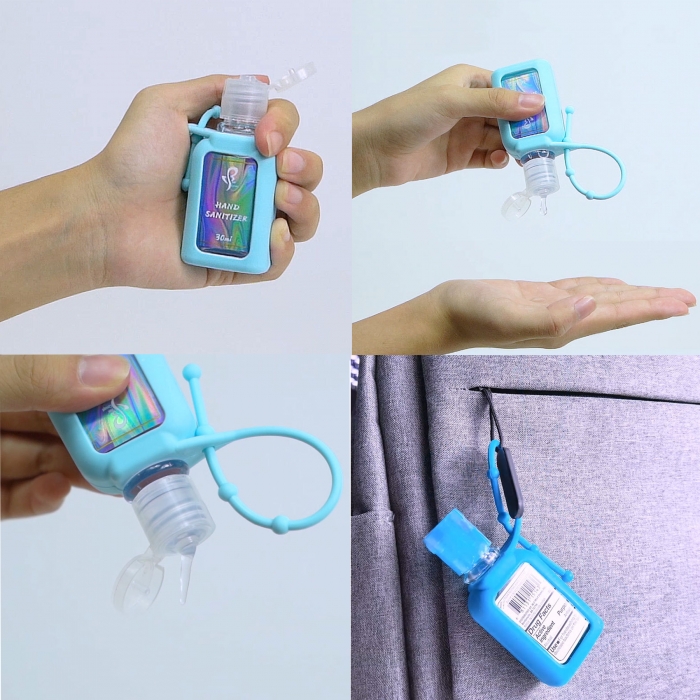 1 Oz. Silicone Hand Sanitizer