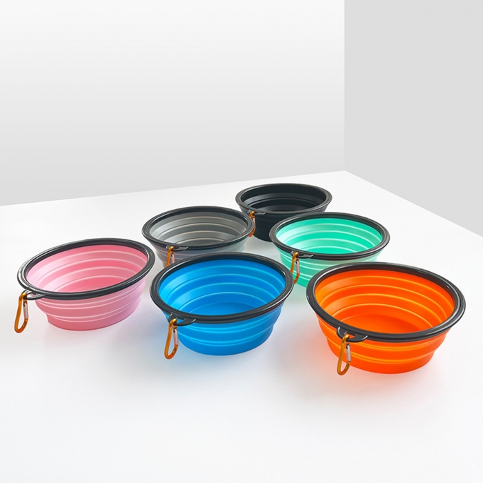 Foldable Silicone Dog Bowl