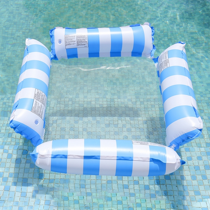 Floating Inflatable Stripe Water Hammock