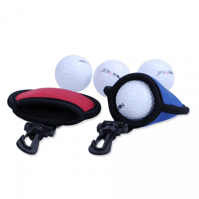 Golf Ball Cleaning Pouch with Clip