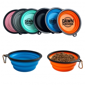 Foldable Silicone Dog Bowl