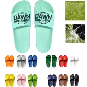 Pure Color PVC Universal Slipper Sandals