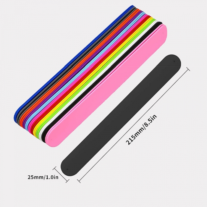 Custom Silicone Rubber Slap Bracelets