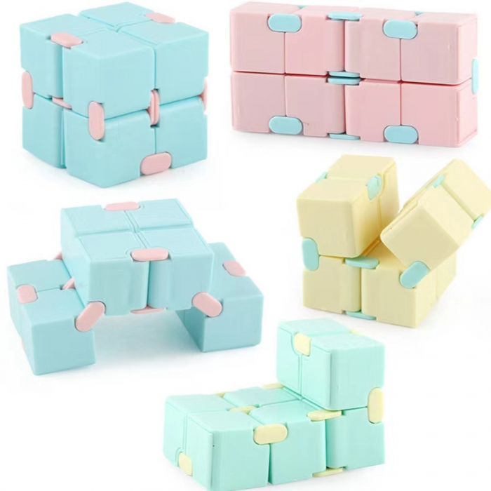 Plastic Infinite Cube Toy