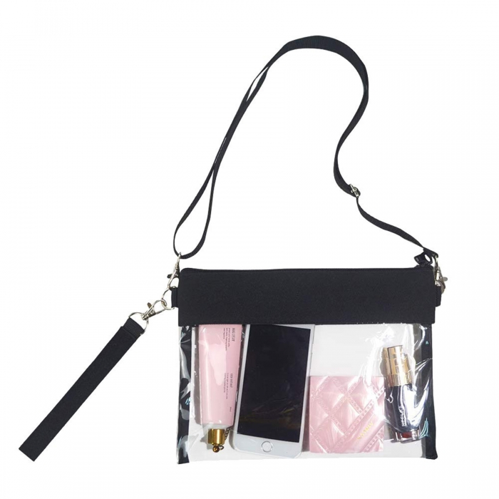 Transparent PVC Womens Crossbody Handbag