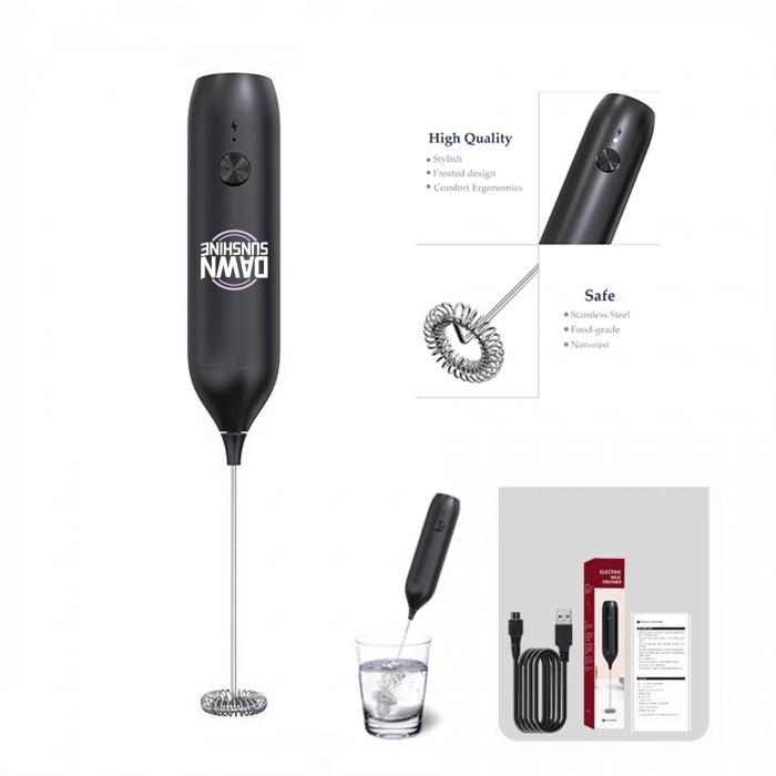 USB Rechargeable Milk Frother