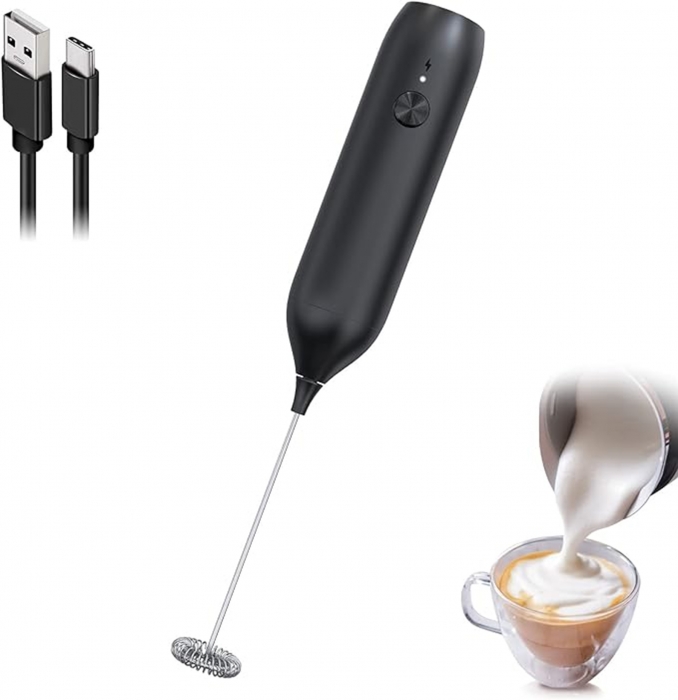 USB Rechargeable Milk Frother