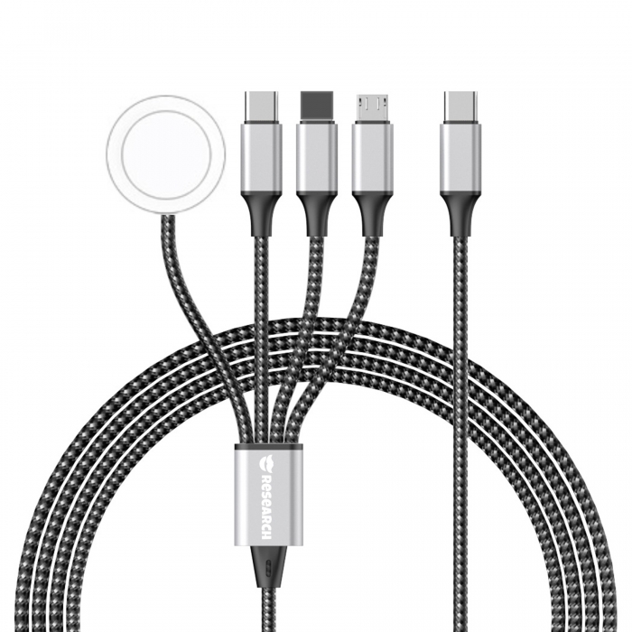 4 in 1 Portable Smart Charging Cable