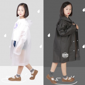 Reusable Thickened PEVA Kid Raincoat