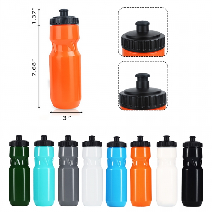 24oz Bicycling Squeeze Water Bottle