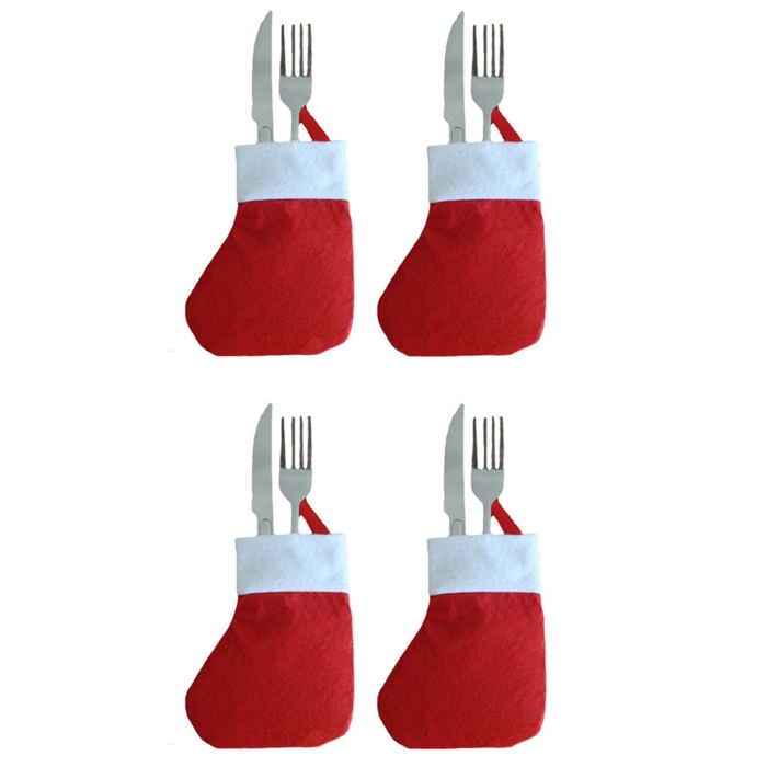 Christmas Knives and Forks Cutlery Bag