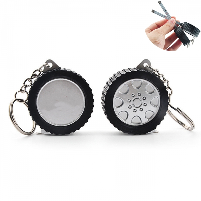 Tire Tape Measure Keychain