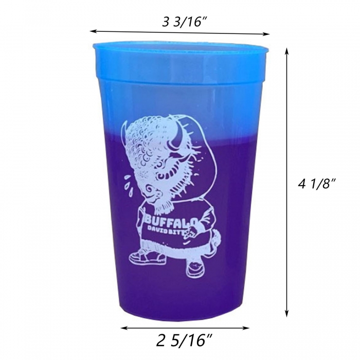 12OZ Mood Stadium Plastic Cup