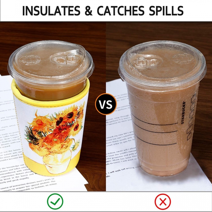 Iced Insulated Coffee Sleeves