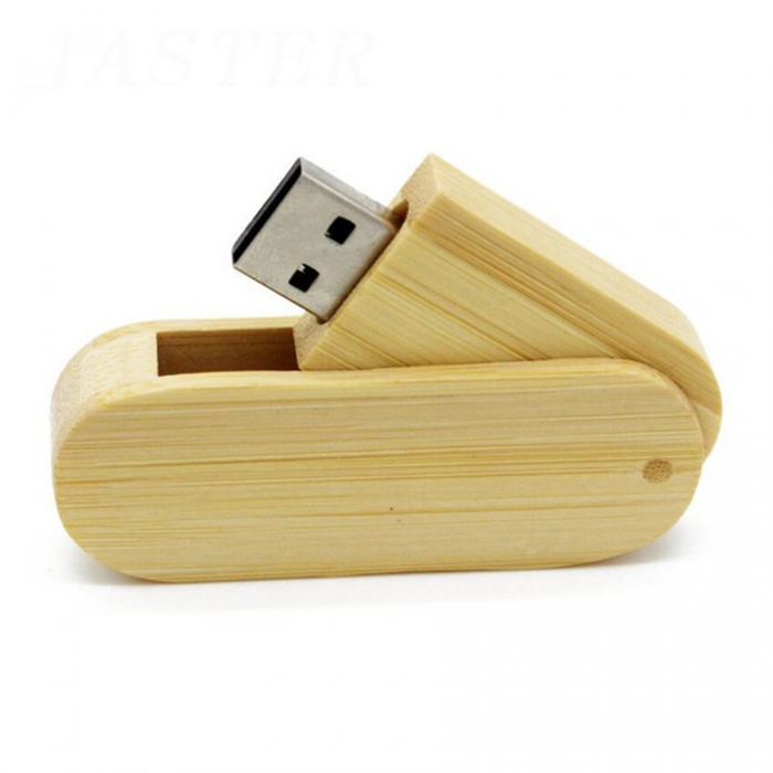 Natural Bamboo Eco-Friendly USB Flash Drives