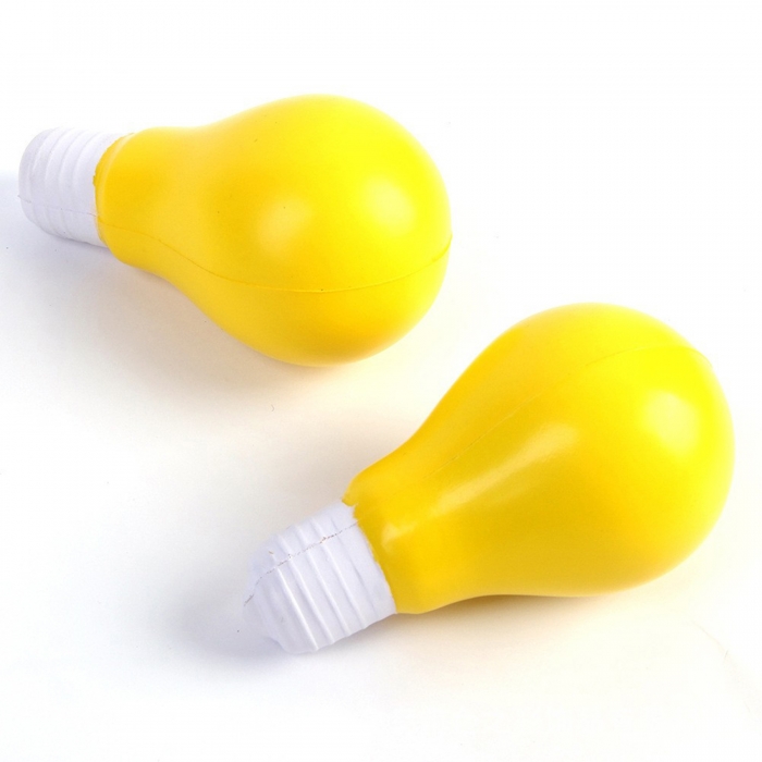 Premium PU Light Bulb Shape Stress Reliever Ball