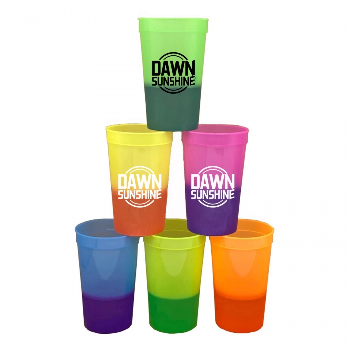 12OZ Mood Stadium Plastic Cup