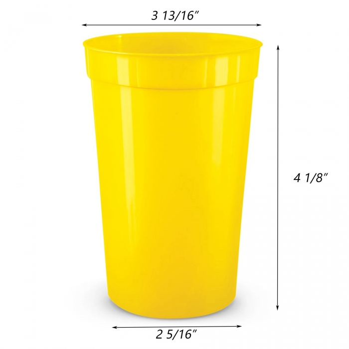 12oz Stadium Plastic Cup