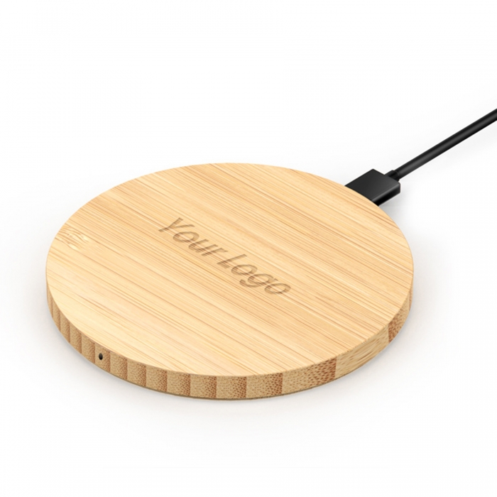 Bamboo Wireless Charger Pad