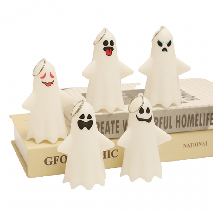 Halloween Ghost LED Light With Keyring