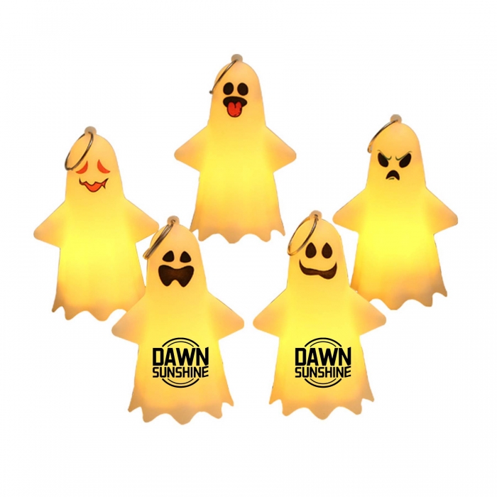 Halloween Ghost LED Light With Keyring