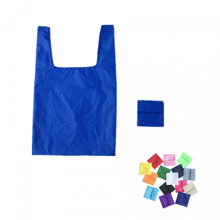 Foldable Polyester Shopping Bag with Pouch