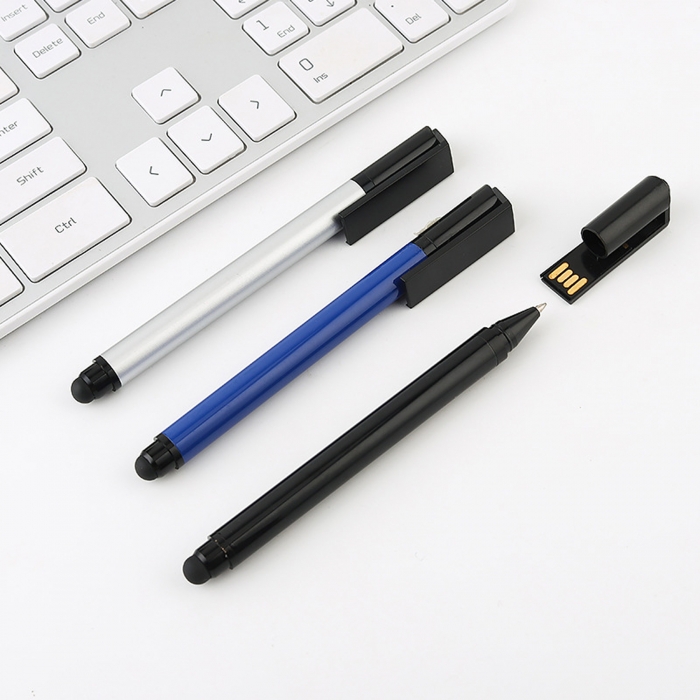 3 in 1 Flash Drive Stylus Ballpoint Pen