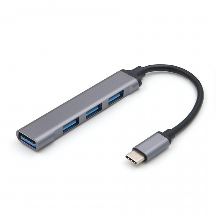 USB C Hub 4-Port Type C Hub Adapter