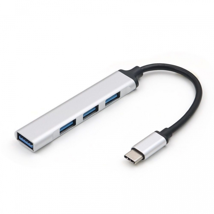 USB C Hub 4-Port Type C Hub Adapter