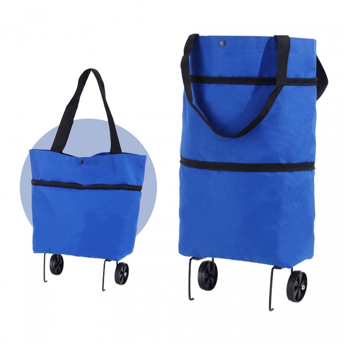 Foldable Shopping Bag With Wheels