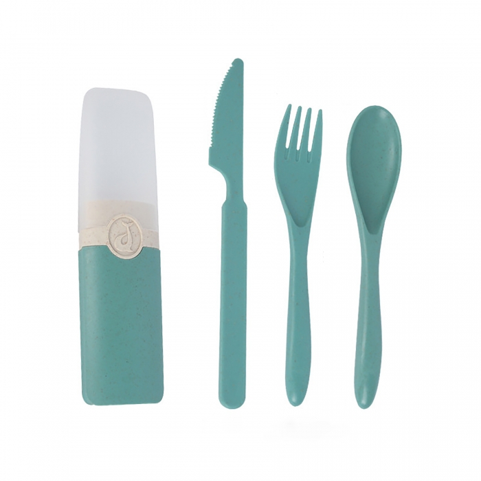 Portable Wheat Straw Cutlery