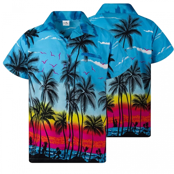 Custom Dye Sublimation Hawaiian Shirt