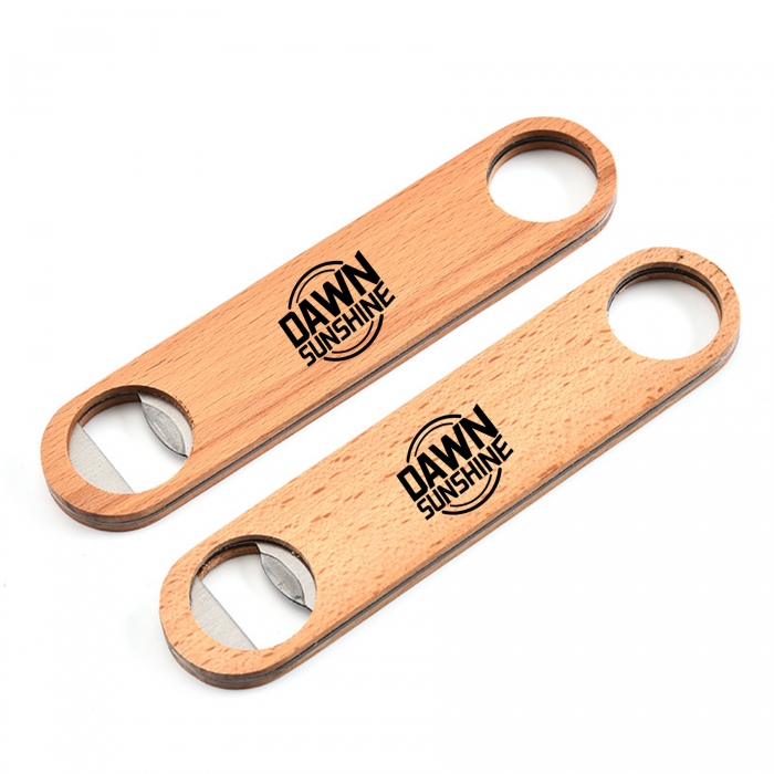 Large Wood Bottle Opener