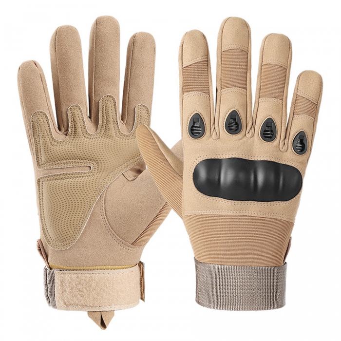 Mens Outdoor Full-finger Motorcycle Gloves