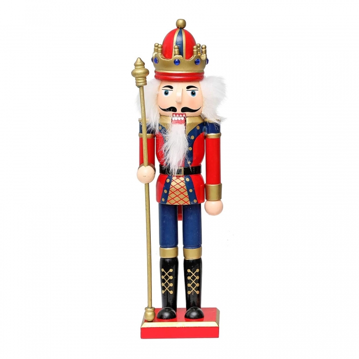 Traditional Painted Wooden Nutcracker Soldier Doll