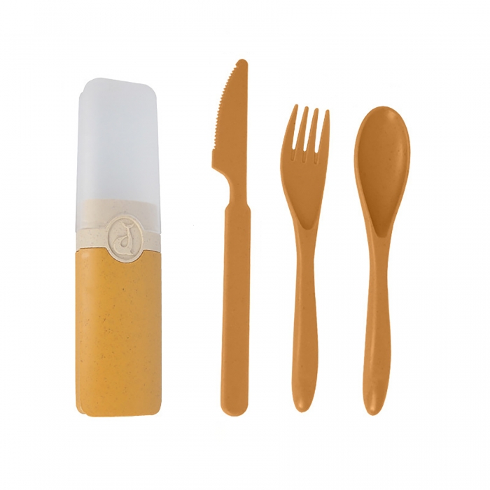 Portable Wheat Straw Cutlery