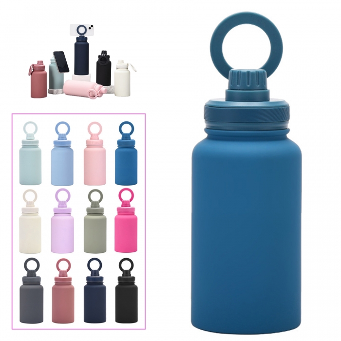 22 Oz. Stainless Steel Vacuum Insulated Water Bottle W/Magnetic Cap