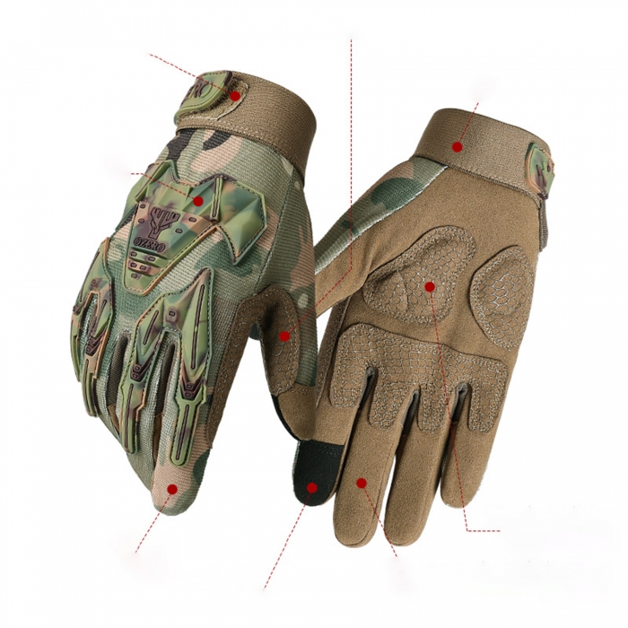 Touch Screen Camouflage Tactical Gloves