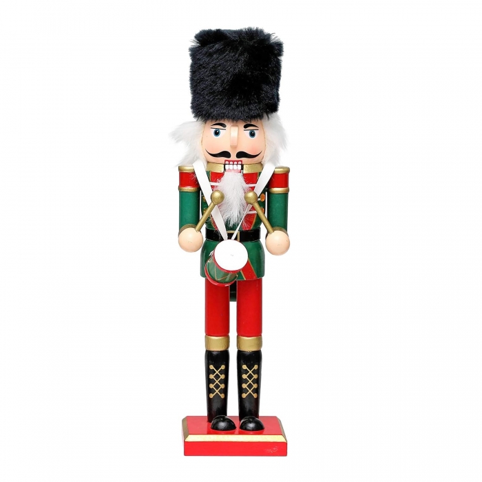 Traditional Painted Wooden Nutcracker Soldier Doll