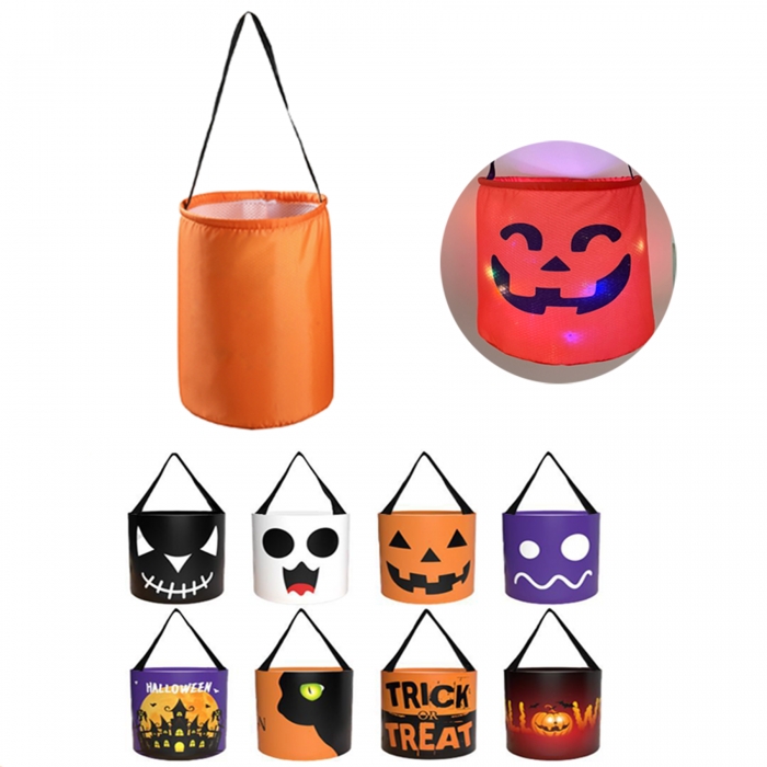 Custom Halloween Pumpkin Candy Bag