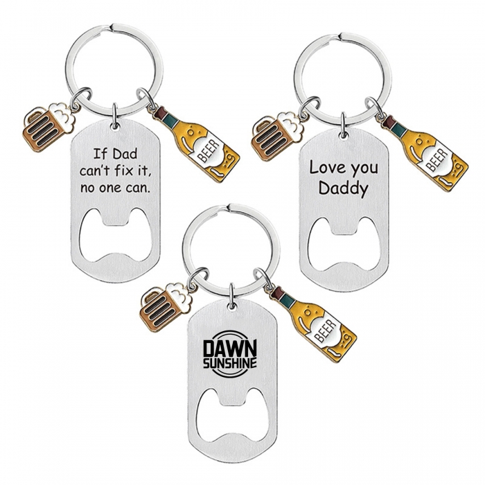 Custom Key Chains w/ Opener