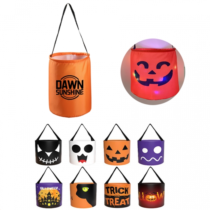 Custom Halloween Pumpkin Candy Bag