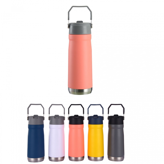 18Oz Stainless Steel Thermal Bottle w/ Handle