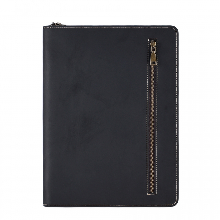 12.9“ Leather Zippered Padfolio