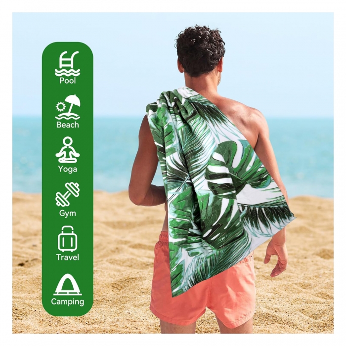 Hawaiian Quick Dry Beach Towel