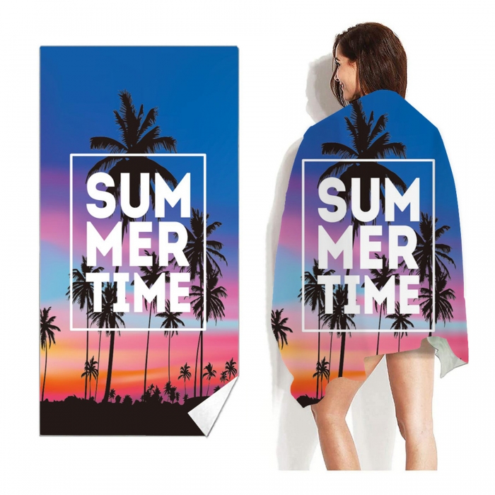 Sublimated Beach Towel