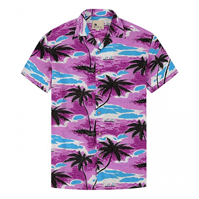 Full Dye Sublimation Hawaiian Shirt